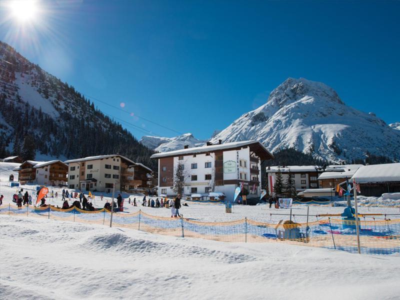 Pension Cafe Fritz Лех-ам-Арльберг Екстер'єр фото