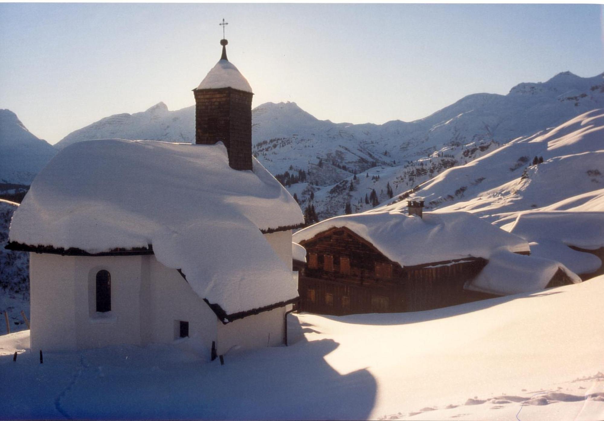 Pension Cafe Fritz Лех-ам-Арльберг Екстер'єр фото