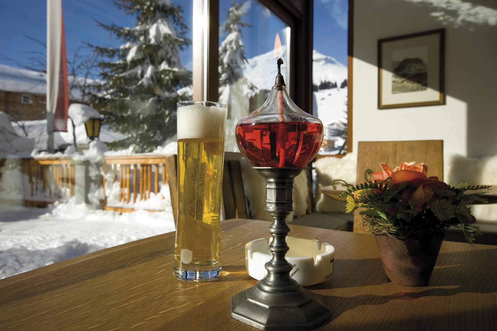 Pension Cafe Fritz Лех-ам-Арльберг Екстер'єр фото